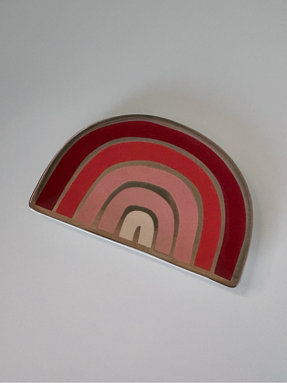 Colorful Rainbow Ceramic Tray ❤️